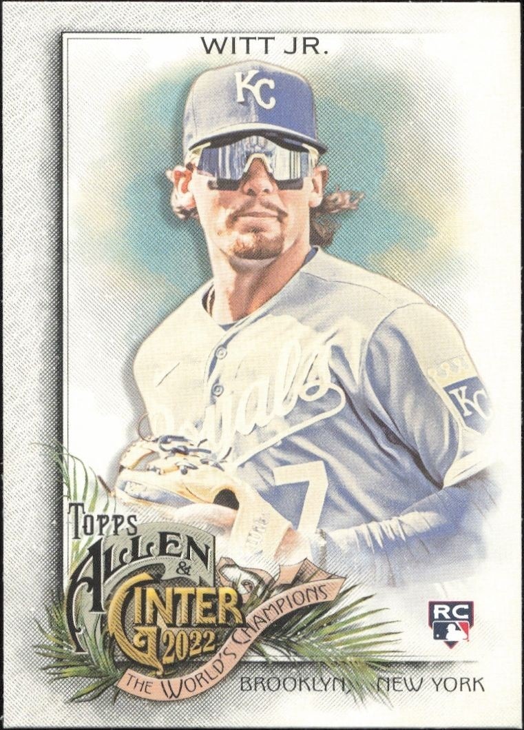 2022 Topps Allen & Ginter Bobby Witt Jr. #203 trading card