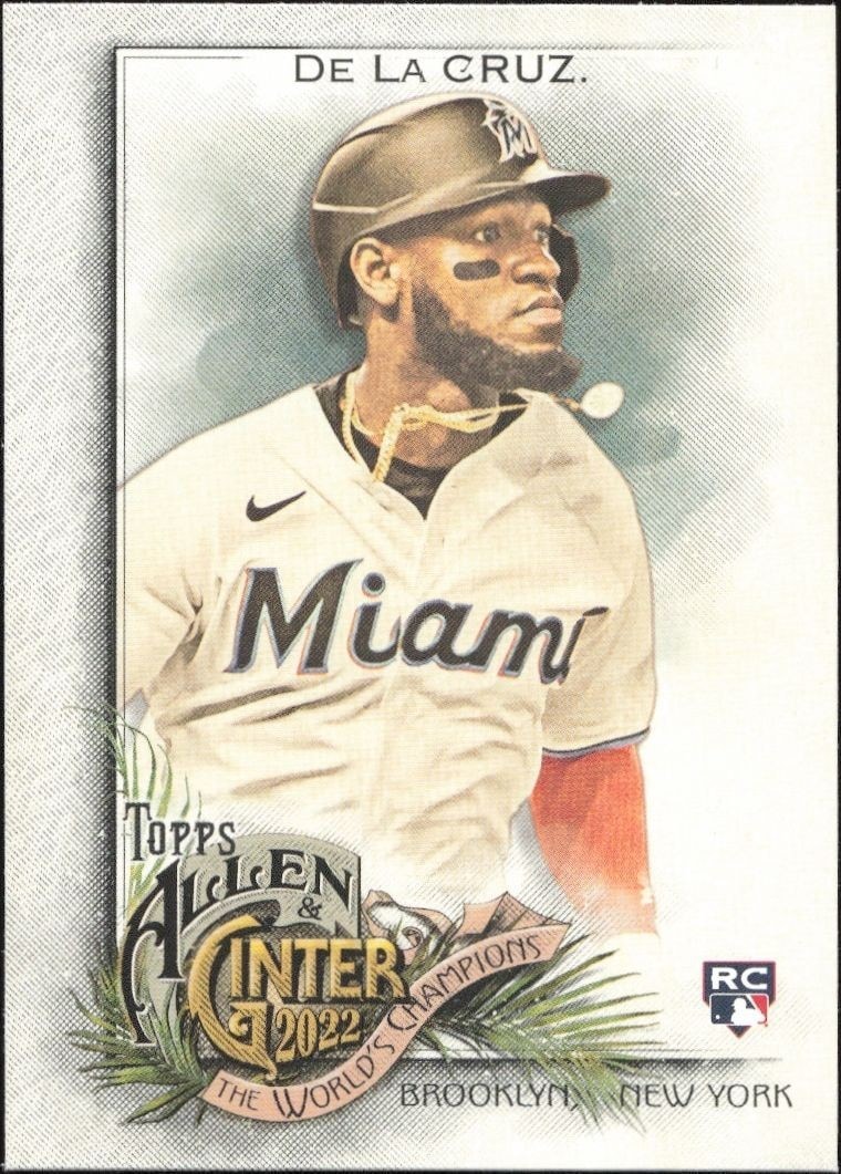 2022 Topps Allen & Ginter Bryan De La Cruz #71 trading card