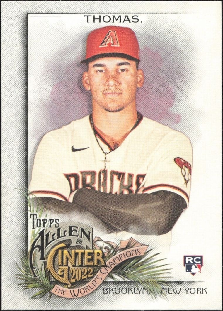 2022 Topps Allen & Ginter Alek Thomas #297 trading card