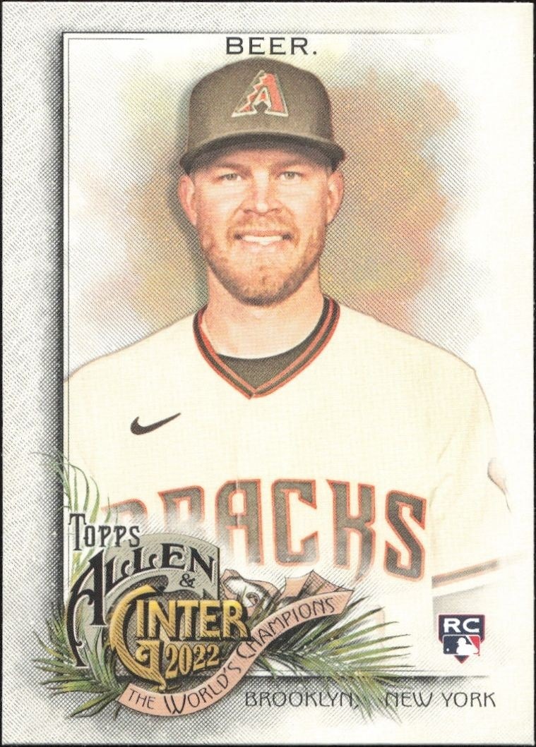 2022 Topps Allen & Ginter Seth Beer #162 trading card