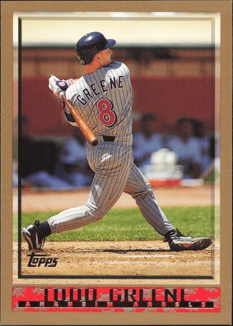 1998 Topps Series 2 Todd Greene #382 trading card