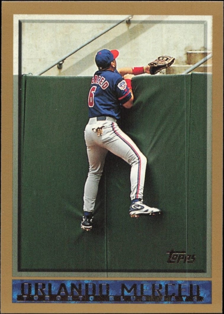 1998 Topps Series 1 Orlando Merced #119 trading card
