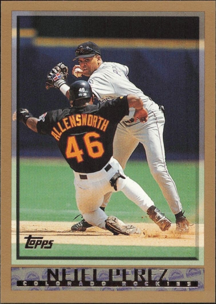 1998 Topps Series 2 Neifi Perez #372 trading card