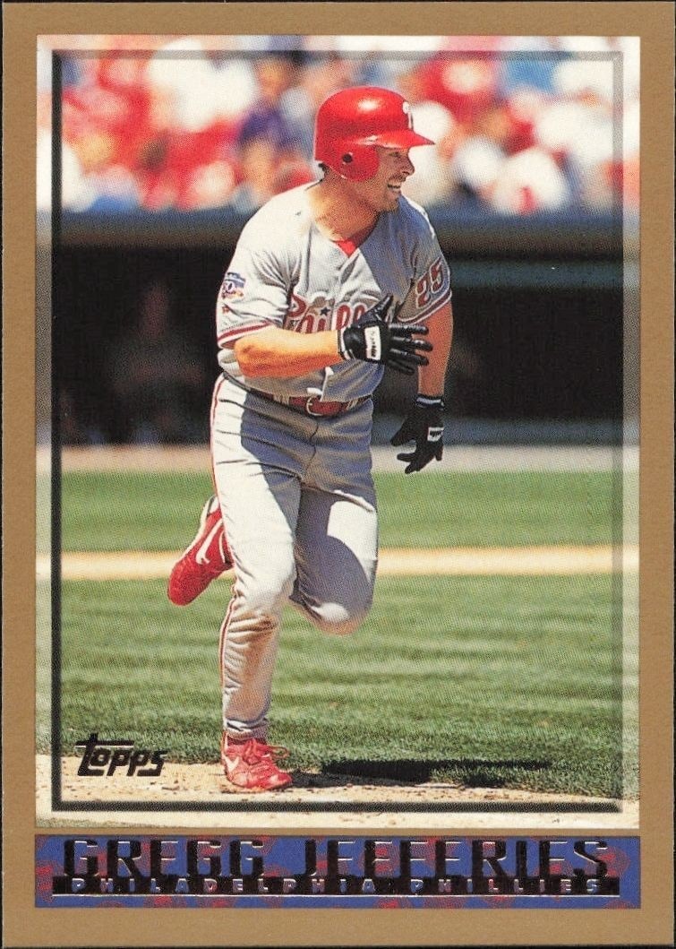 1998 Topps Series 2 Gregg Jefferies #341 trading card