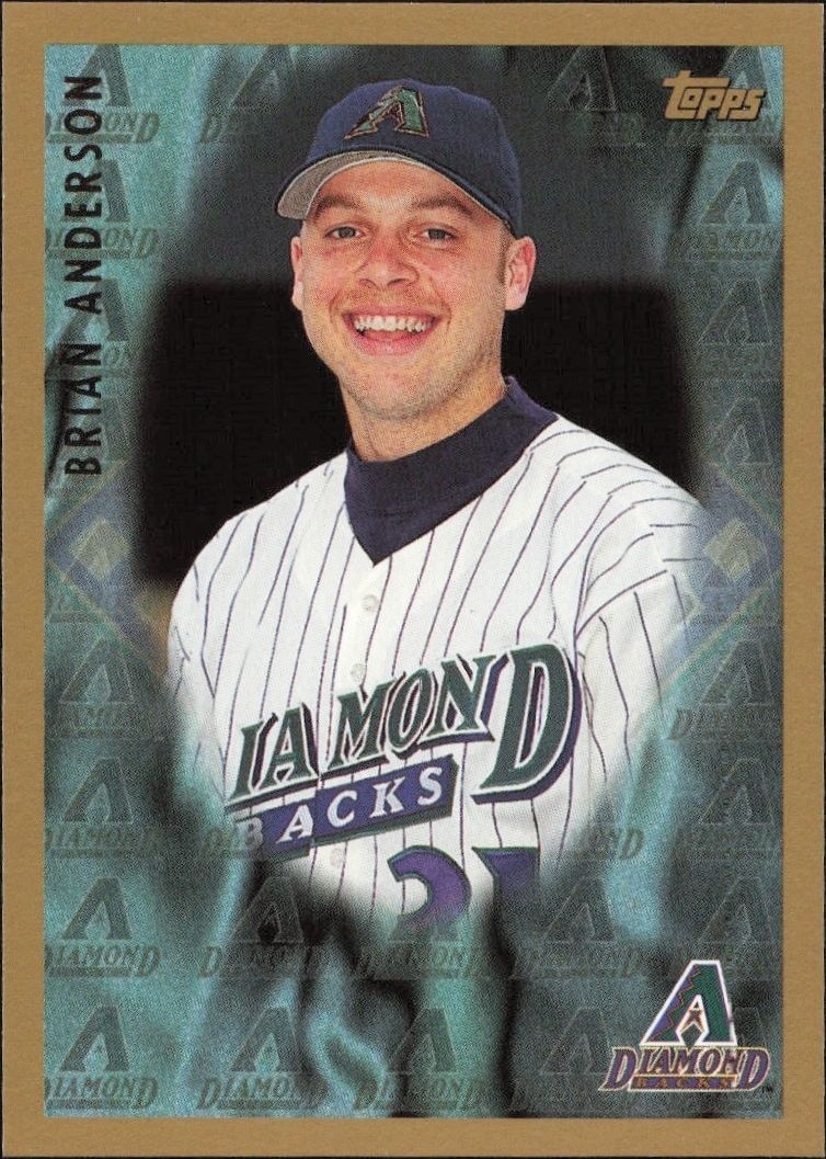1998 Topps Series 2 Brian Anderson #496 trading card