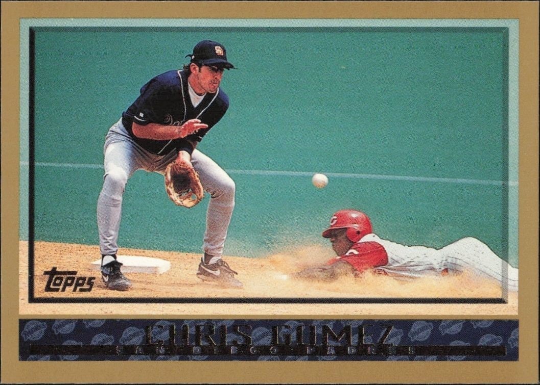 1998 Topps Series 1 Chris Gomez #117 trading card