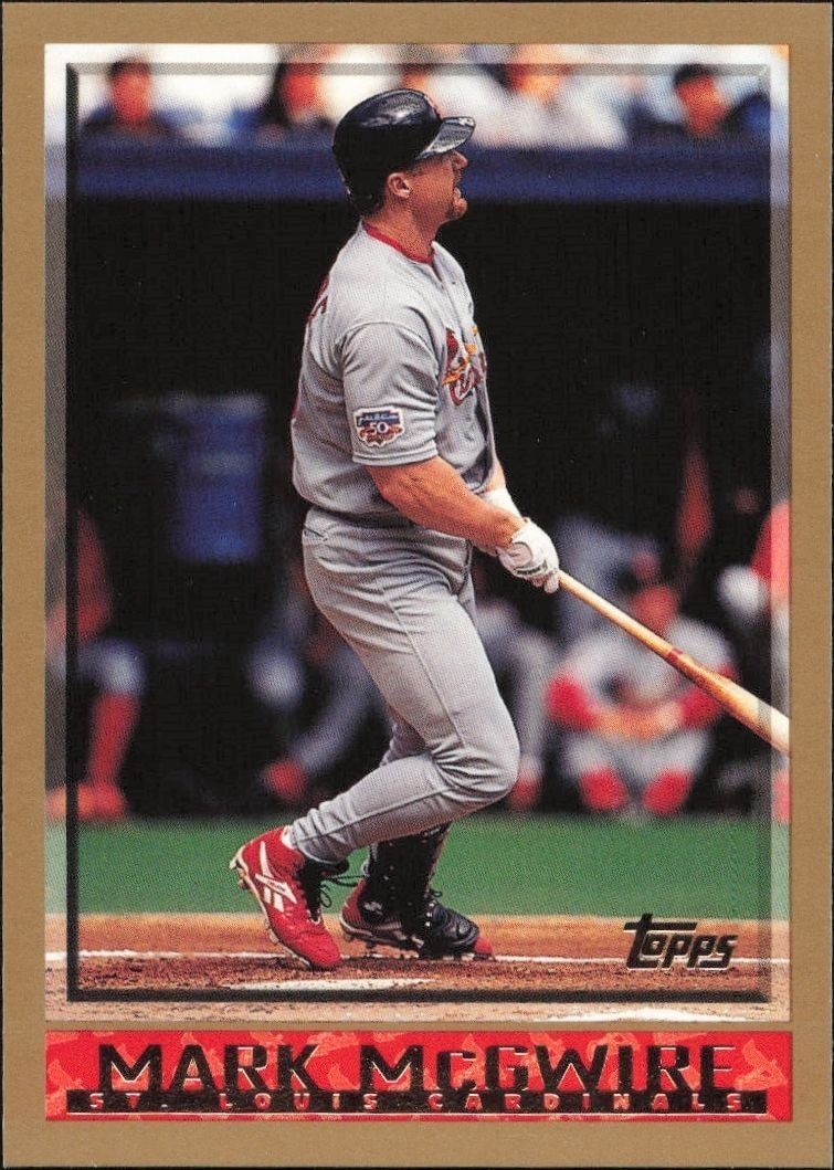 1998 Topps Series 2 Mark McGwire #325 trading card
