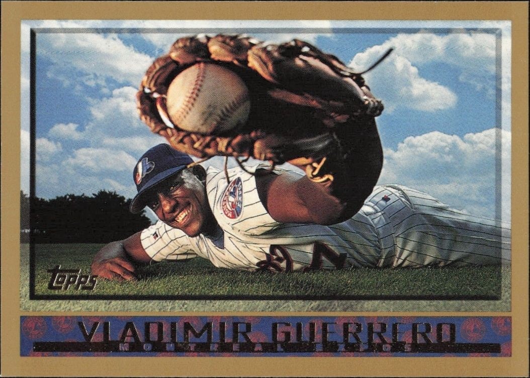 1998 Topps Series 1 Vladimir Guerrero #5 trading card
