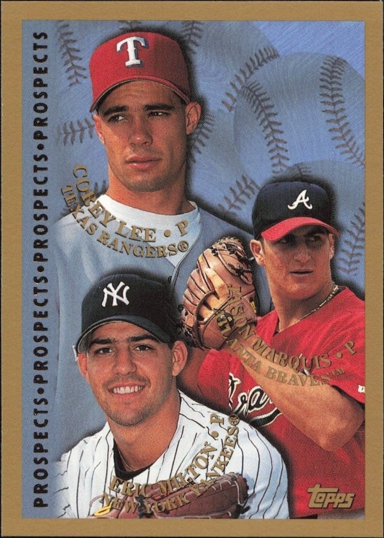 1998 Topps Eric Milton #486 trading card