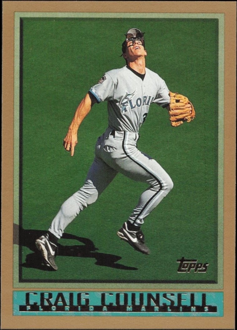 1998 Topps Series 2 Craig Counsell #343 trading card