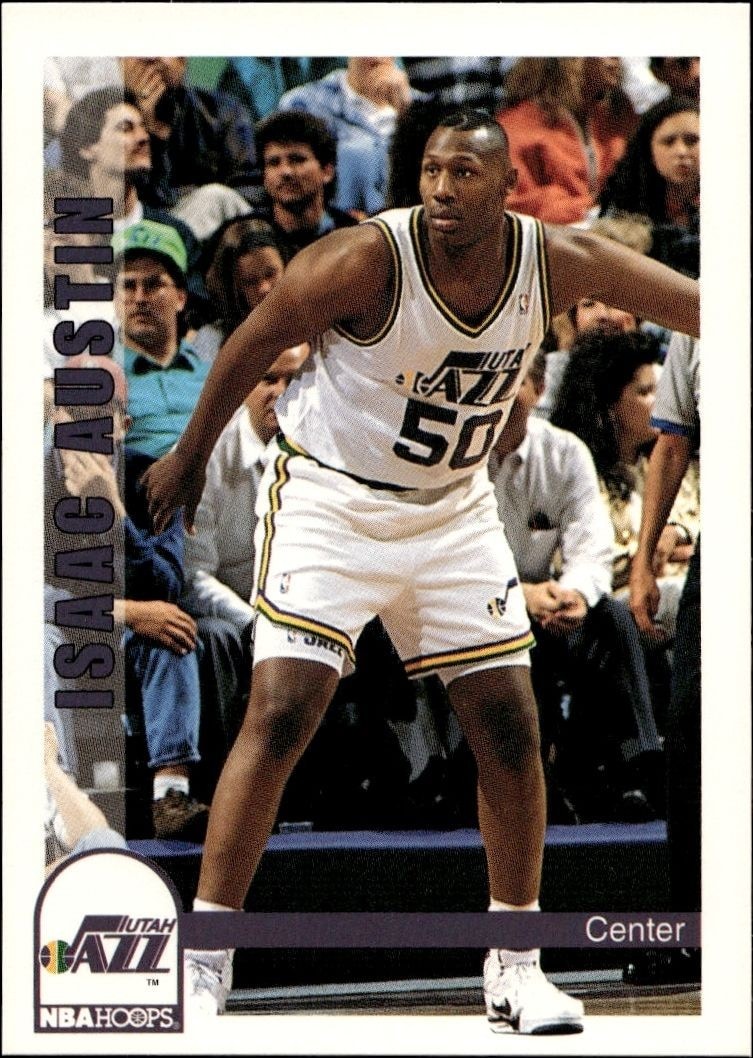 1992-93 Skybox NBA Hoops Series 2 Isaac Austin #471 trading card