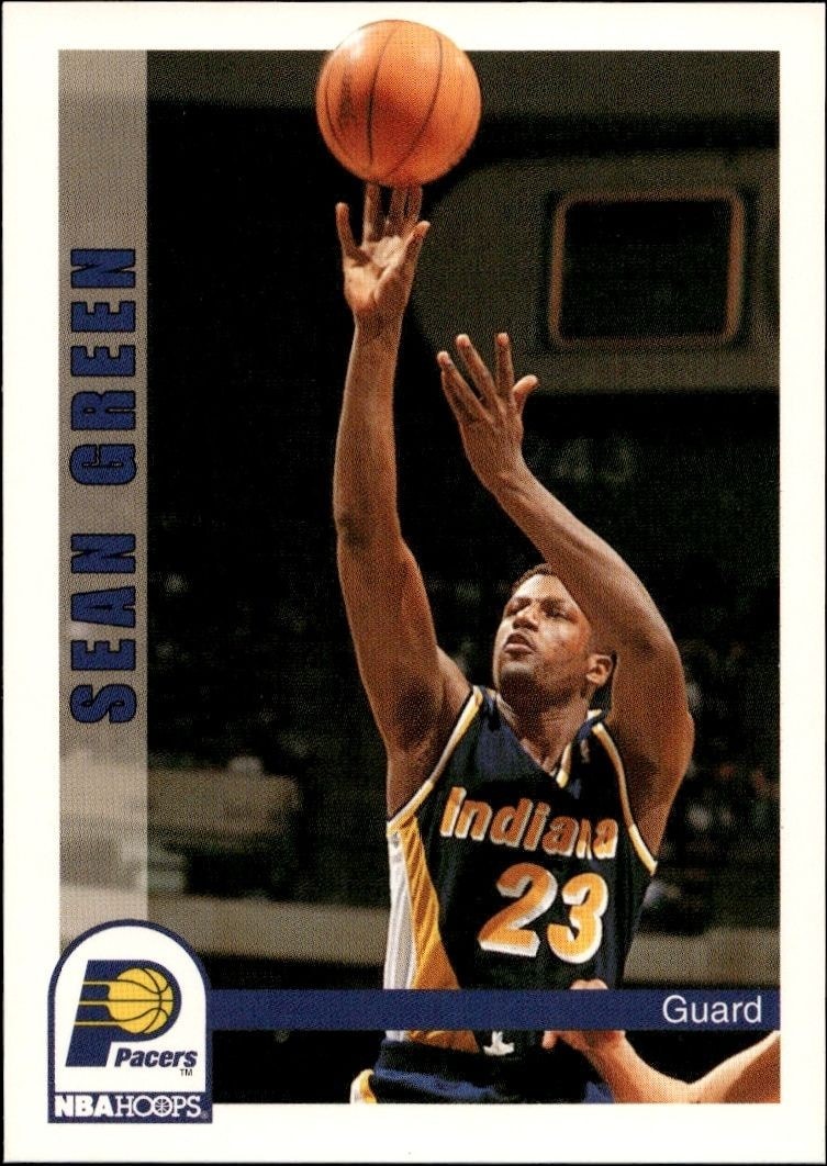 1992-93 Skybox NBA Hoops Series 2 Sean Green #396 trading card