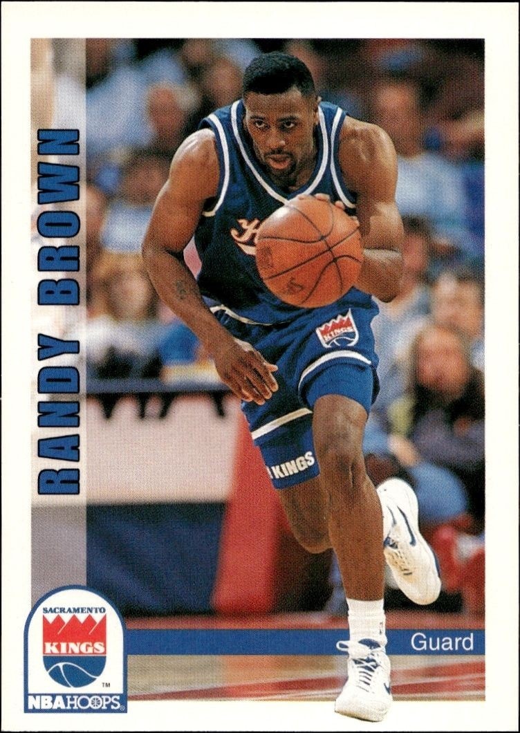 1992-93 Skybox NBA Hoops Series 2 Randy Brown #460 trading card
