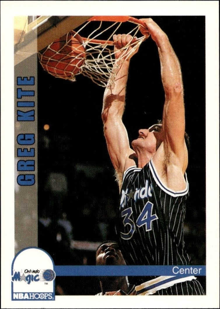 1992-93 Skybox NBA Hoops Series 2 Greg Kite #441 trading card