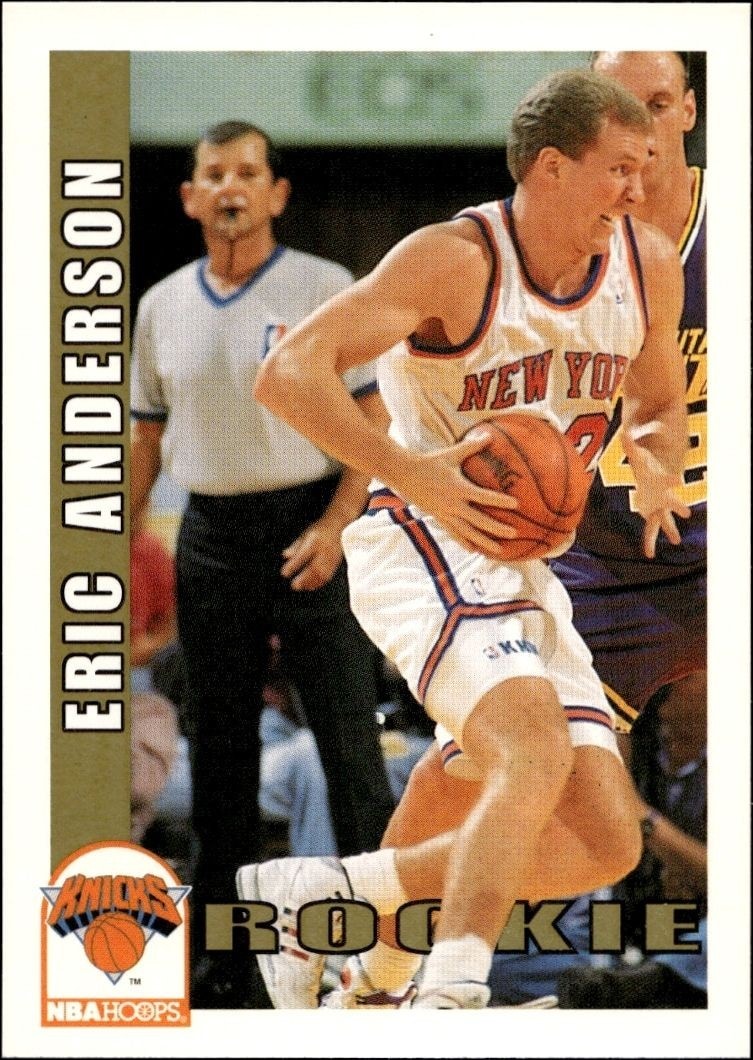 1992-93 Skybox NBA Hoops Series 2 Eric Anderson #432 trading card