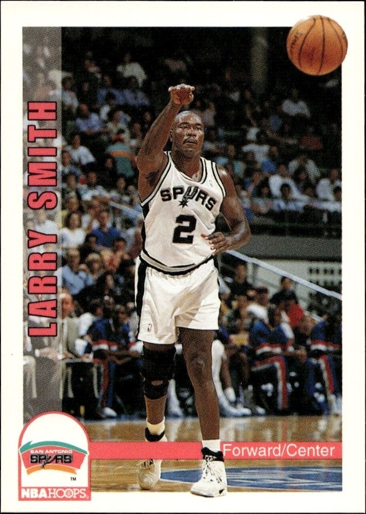 1992-93 Skybox NBA Hoops Series 2 Larry Smith #468 trading card