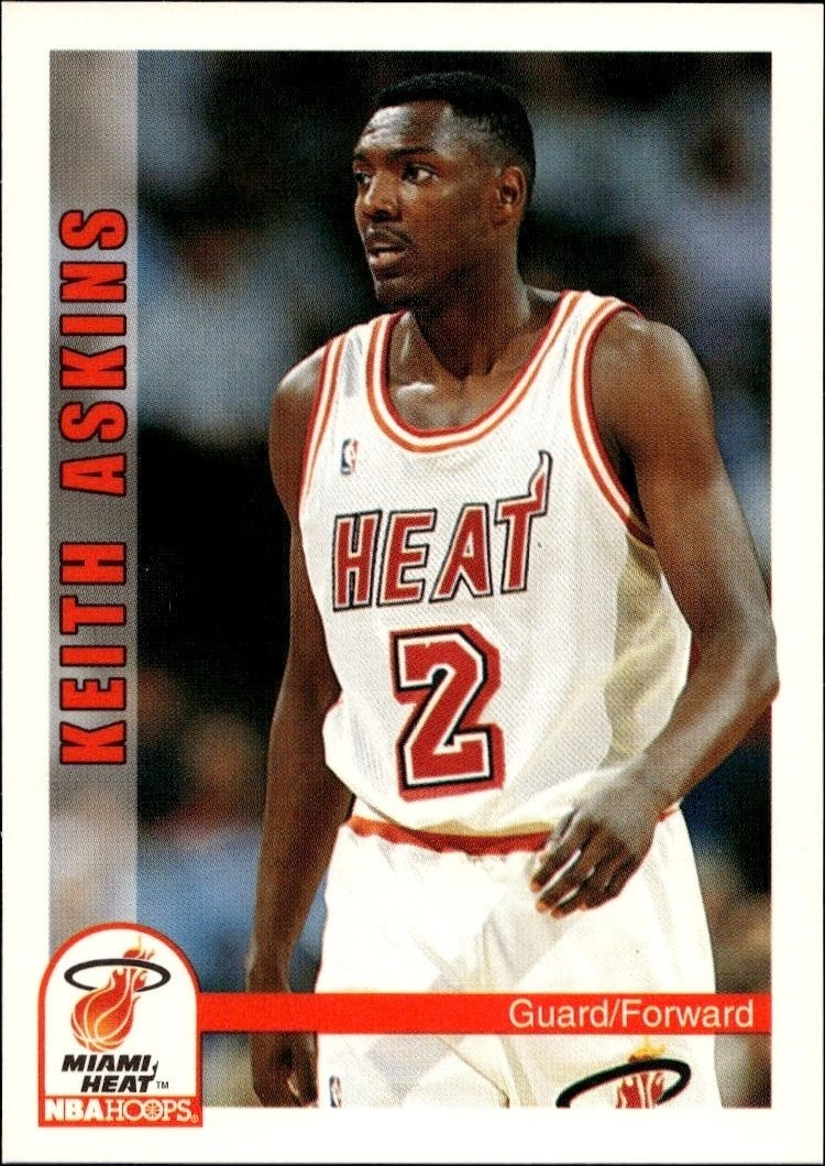 1992-93 Skybox NBA Hoops Series 2 Keith Askins #411 trading card