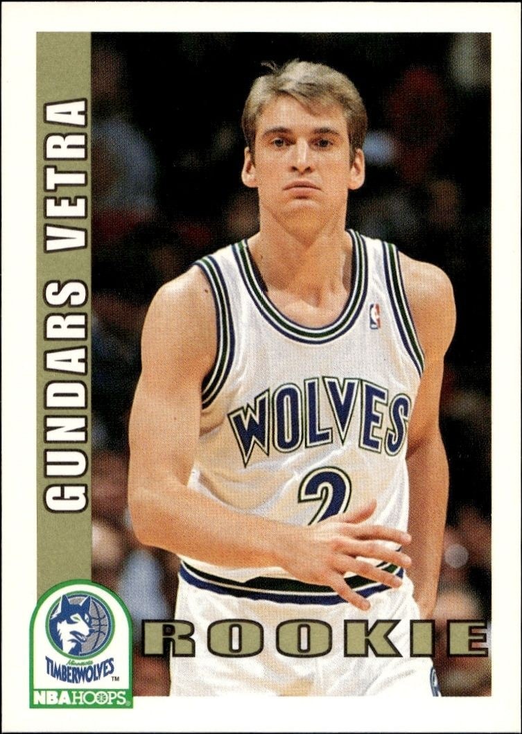 1992-93 Skybox NBA Hoops Series 2 Gundars Vetra #425 trading card