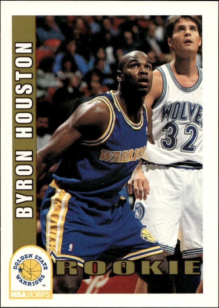 1992-93 Skybox NBA Hoops Series 2 Byron Houston #387 trading card