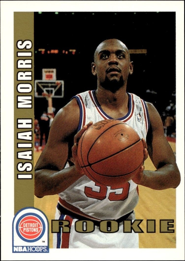 1992-93 Skybox NBA Hoops Series 2 Isaiah Morris #382 trading card