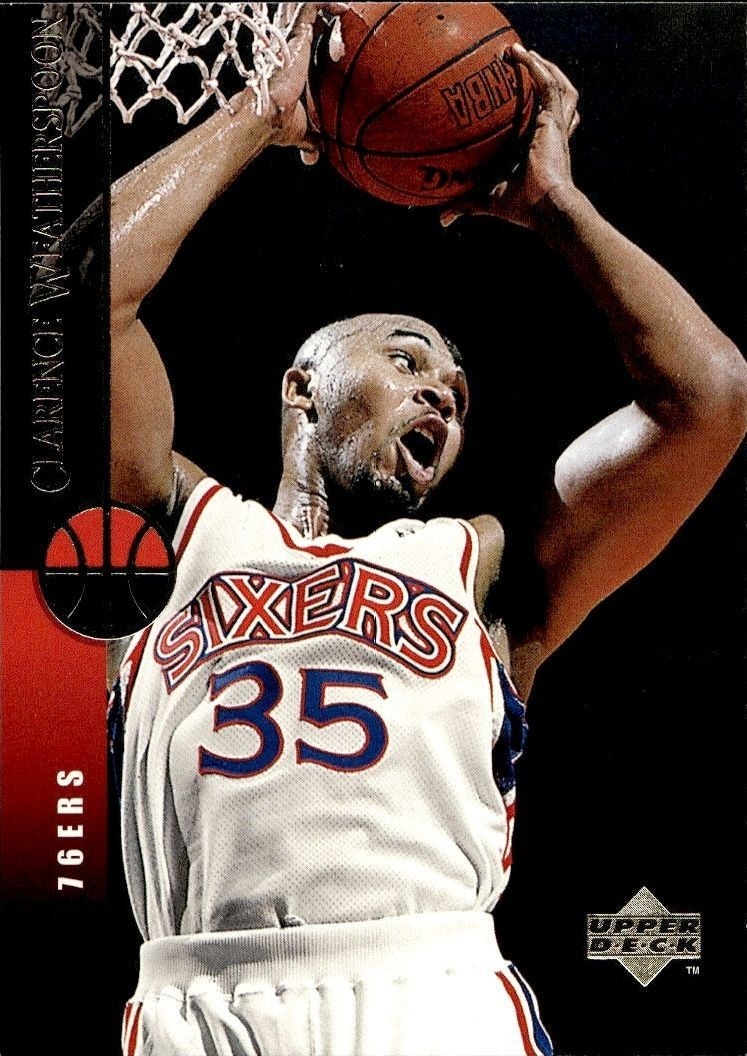 1994-95 Upper-Deck Clarence Weatherspoon #282 trading card