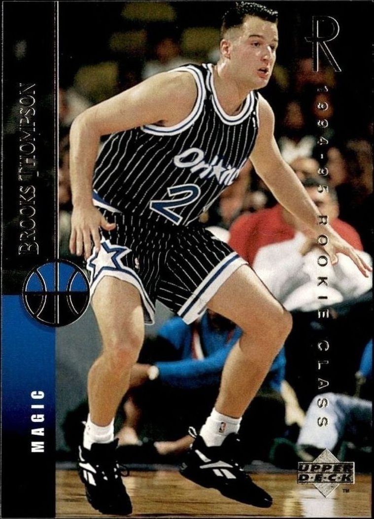 1994-95 Upper-Deck Brooks Thompson #335 trading card