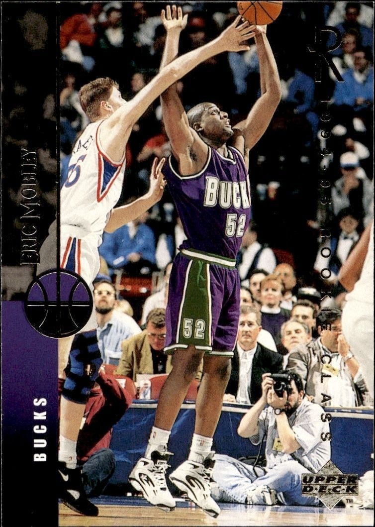 1994-95 Upper-Deck Eric Mobley #238 trading card