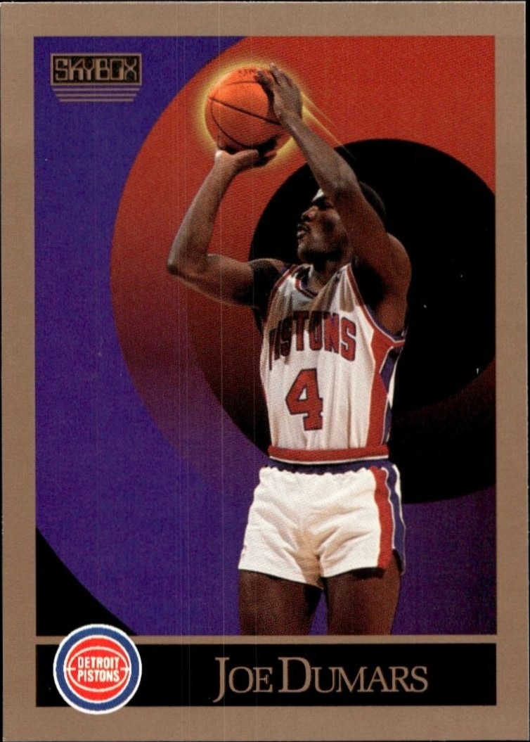 1990-91 Skybox Joe Dumars #84 trading card