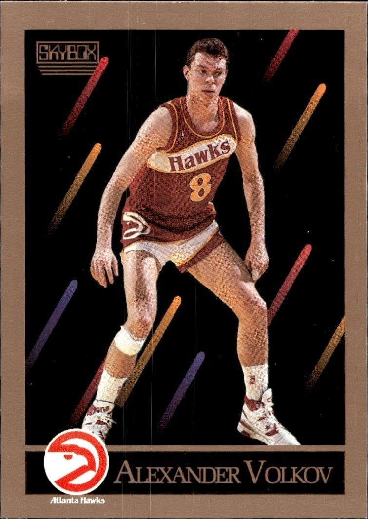 1990-91 Skybox Alexander Volkov #9 trading card