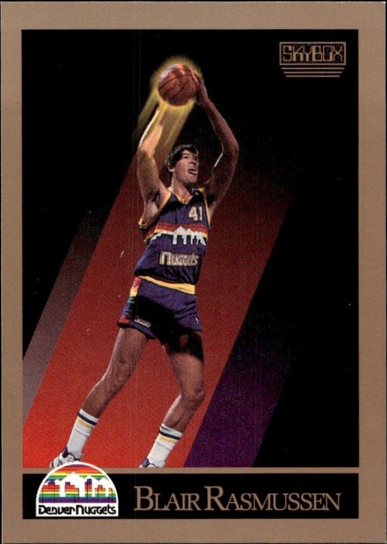1990-91 Skybox Blair Rasmussen #80 trading card