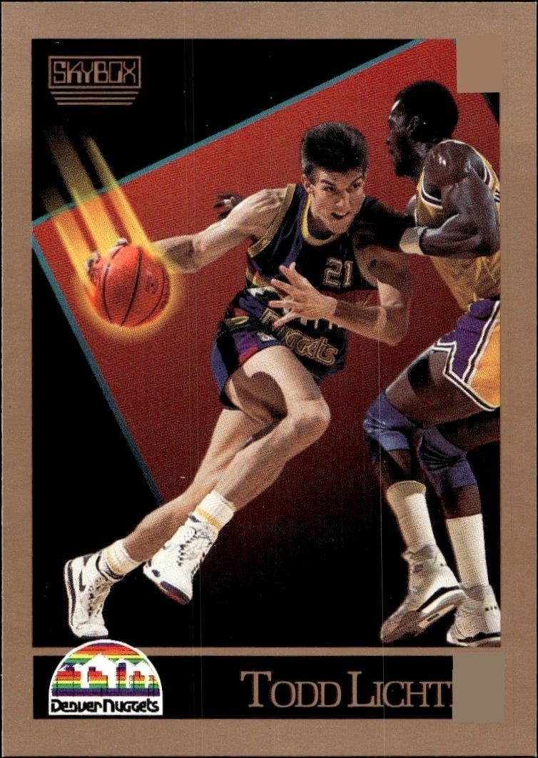 1990-91 Skybox Todd Lichti #79 trading card