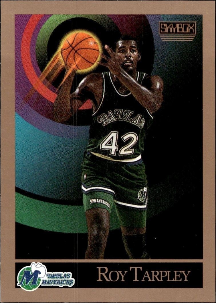 1990-91 Skybox Roy Tarpley #67 trading card