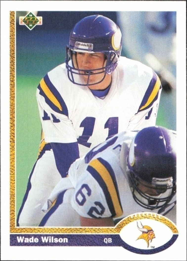 1991 Upper-Deck Wade Wilson #219 trading card