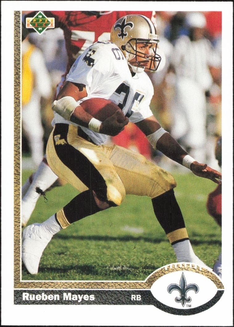 1991 Upper-Deck Rueben Mayes #230 trading card