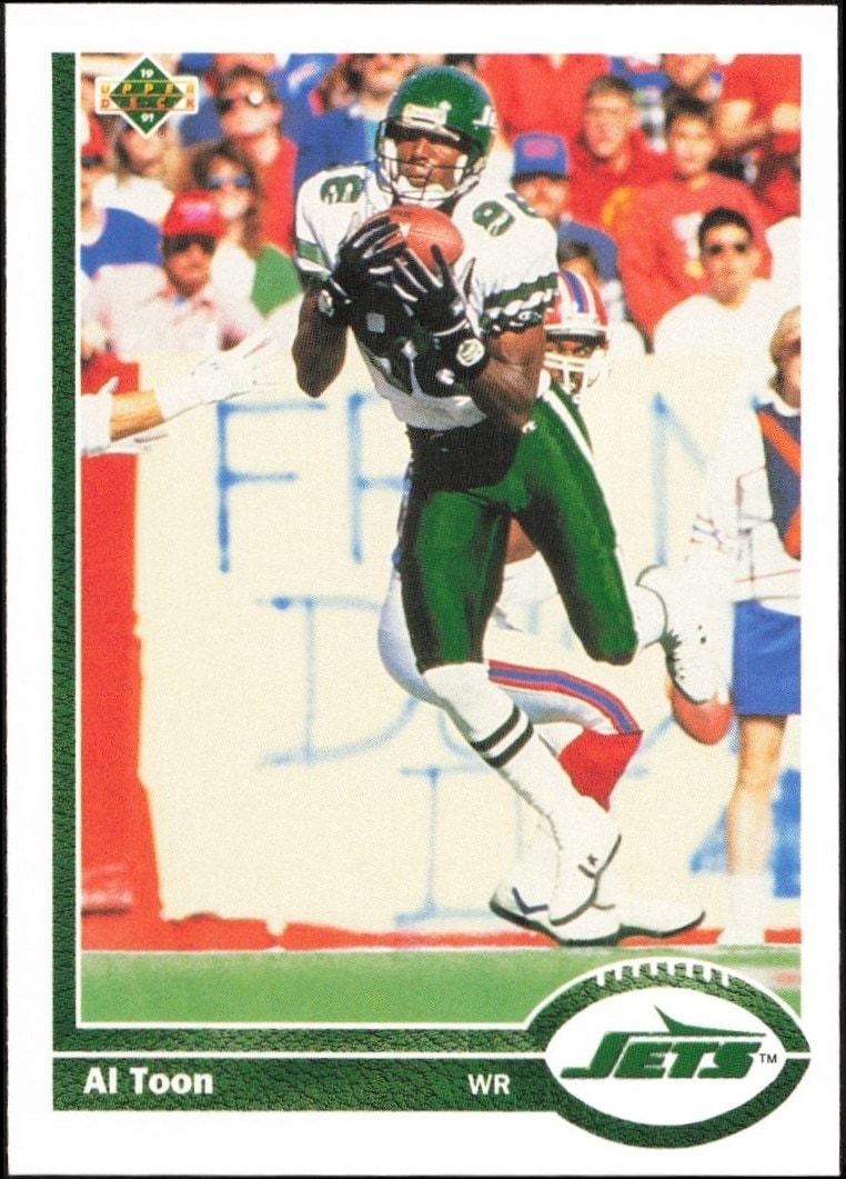 1991 Upper-Deck Al Toon #233 trading card