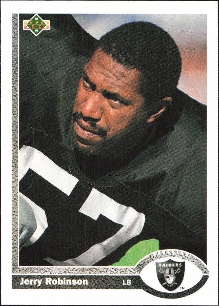1991 Upper-Deck Jerry Robinson #238 trading card