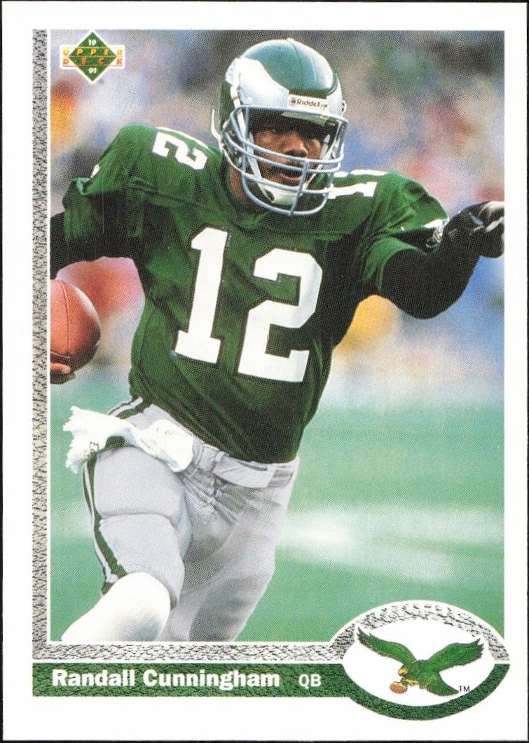 1991 Upper-Deck Randall Cunningham #146 trading card