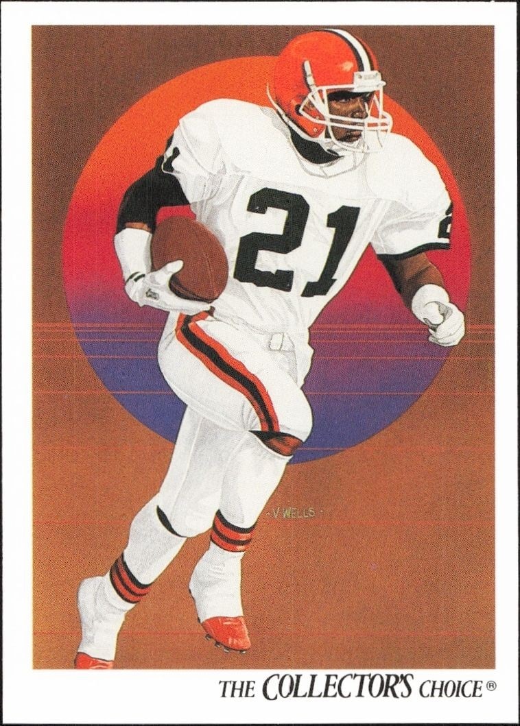 1991 Upper-Deck Eric Metcalf #76 trading card