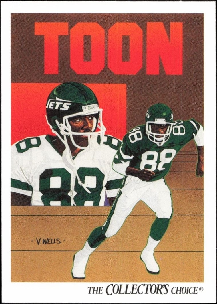 1991 Upper-Deck Al Toon #88 trading card