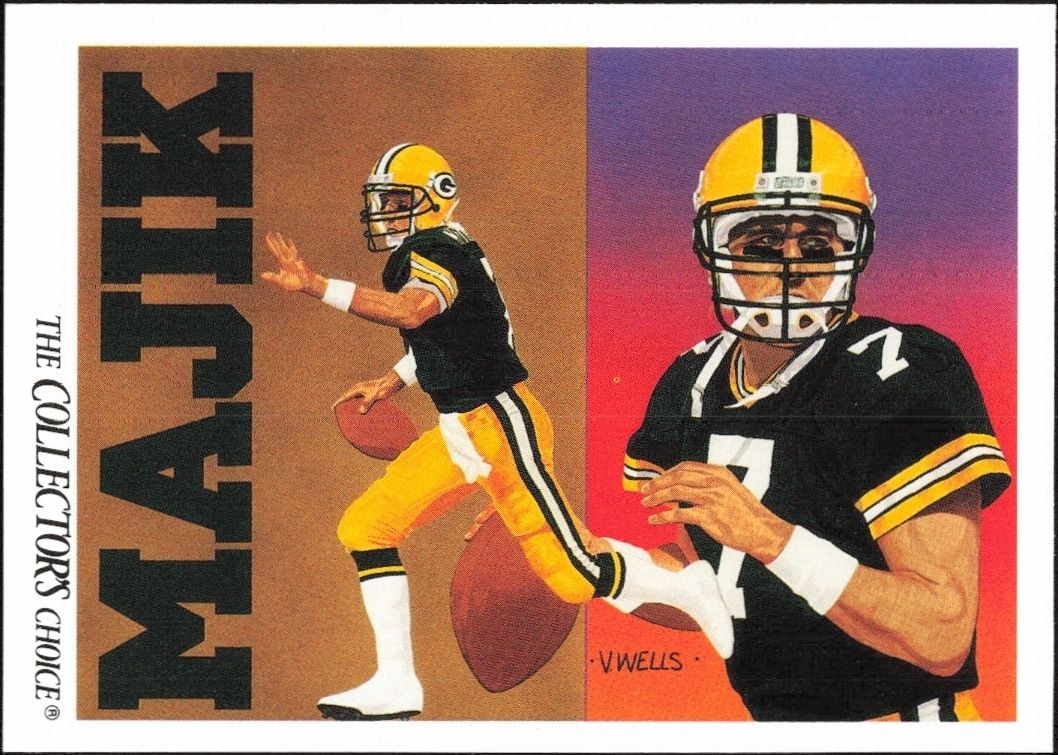 1991 Upper-Deck Don Majkowski #91 trading card