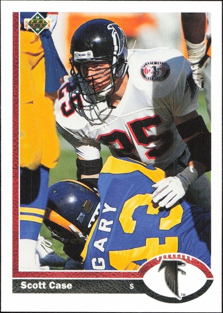 1991 Upper-Deck Scott Case #38 trading card
