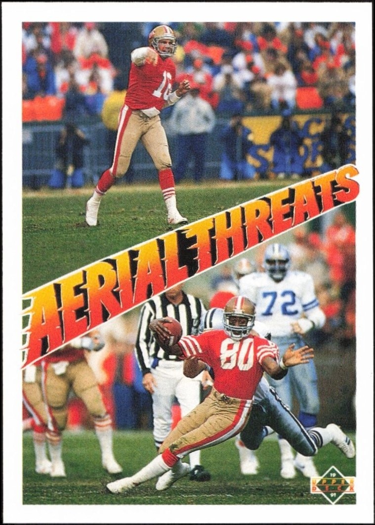 1991 Upper-Deck Joe Montana #35 trading card