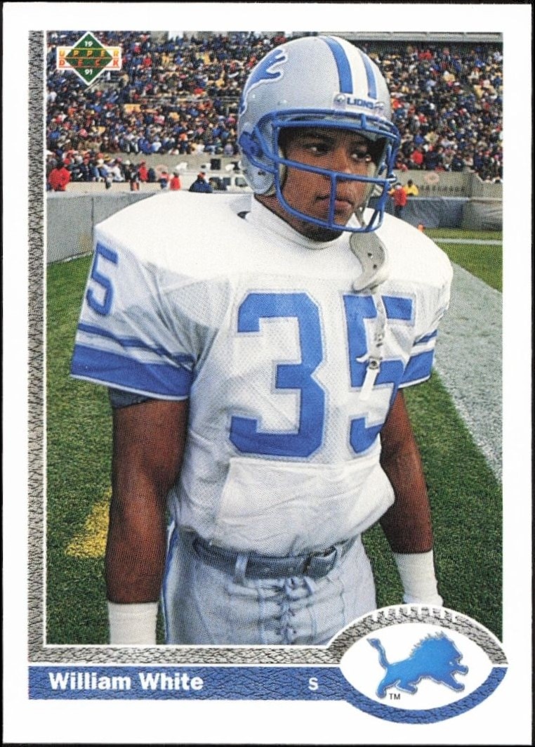 1991 Upper-Deck William White #49 trading card
