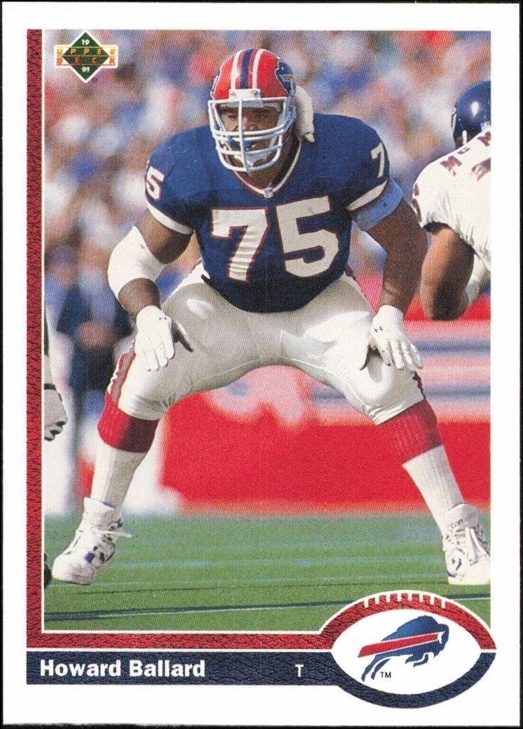 1991 Upper-Deck Howard Ballard #506 trading card