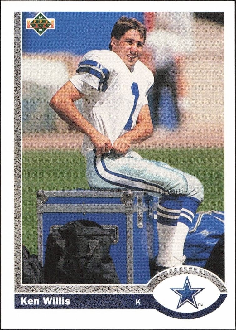 1991 Upper-Deck Ken Willis #514 trading card