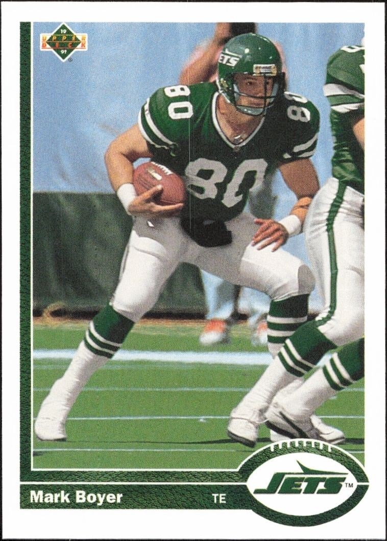 1991 Upper-Deck Mark Boyer #507 trading card