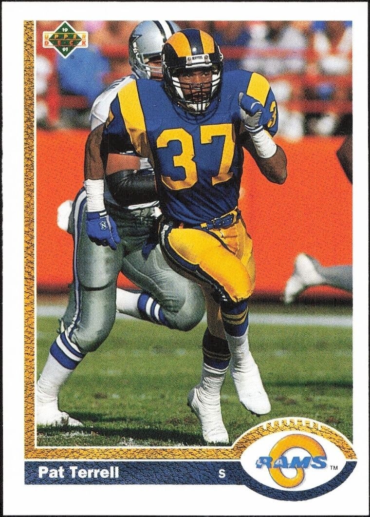 1991 Upper-Deck Pat Terrell #53 trading card