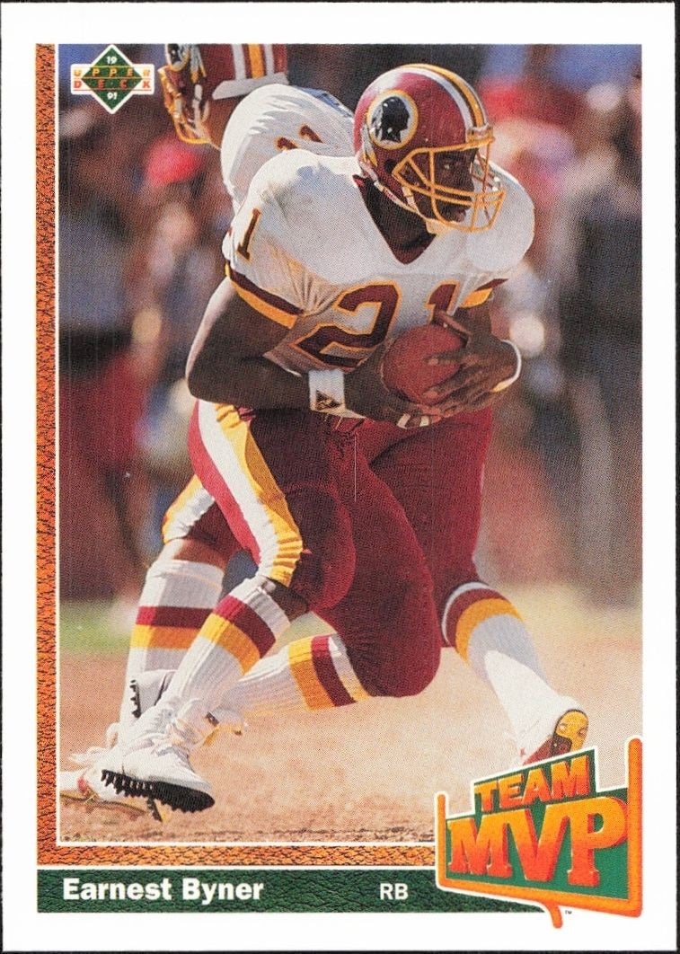 1991 Upper-Deck Earnest Byner #478 trading card