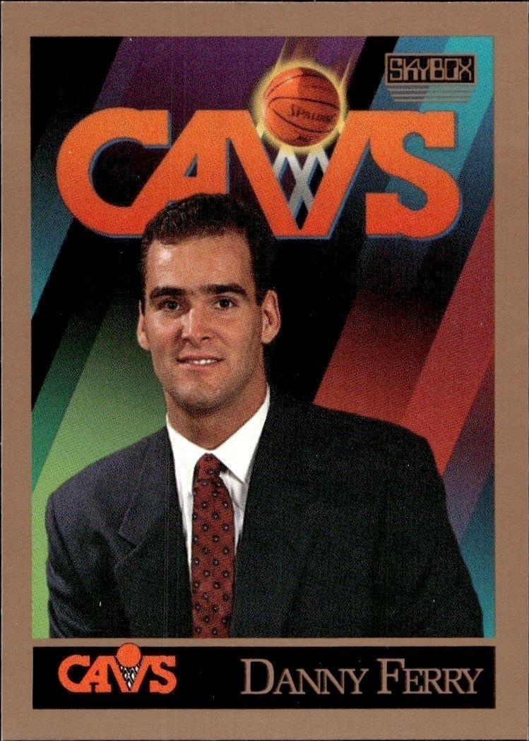 1990-91 Skybox Danny Ferry #300 trading card