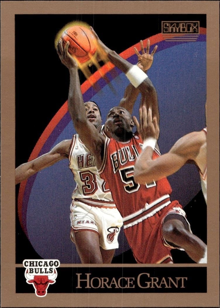 1990-91 Skybox Horace Grant #39 trading card